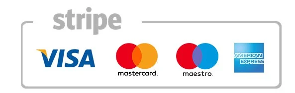 Stripe - Visa, Mastercard, Maestro, American Express